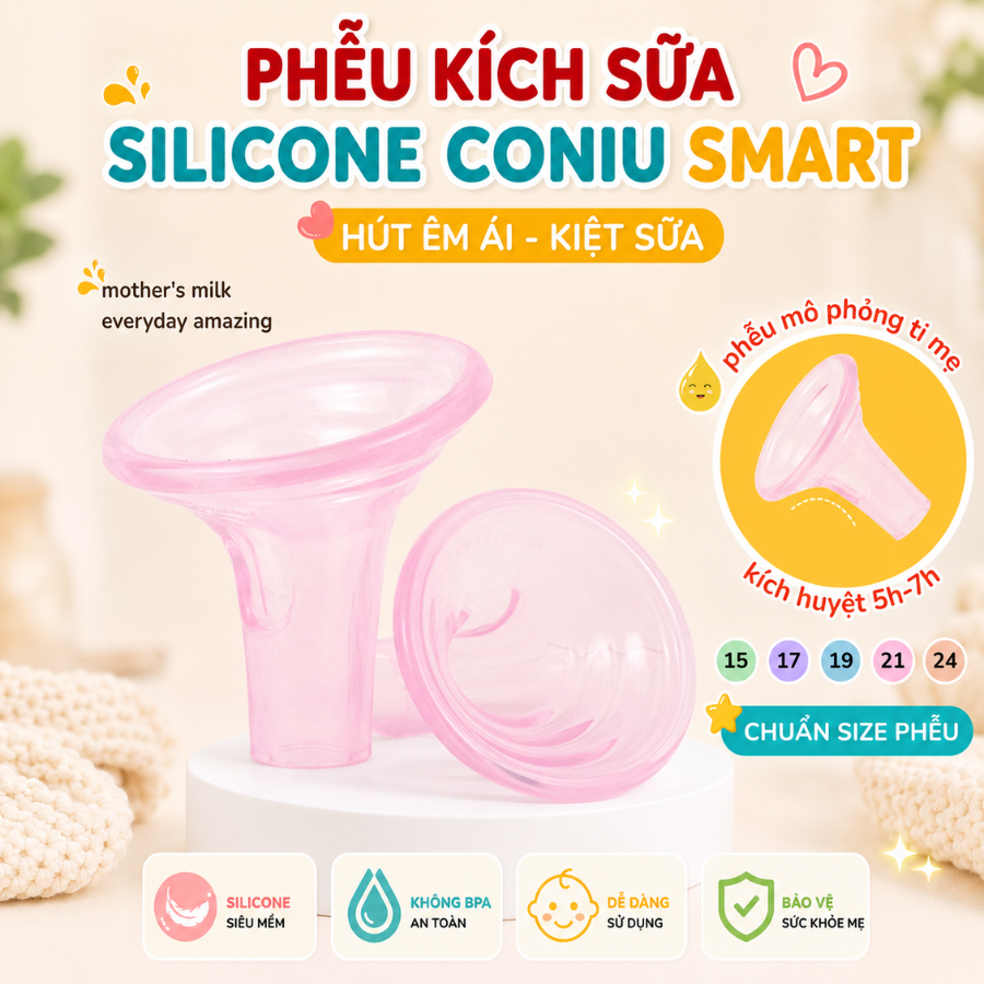 Phễu Hút Sữa Silicone Có Không? Nên chọn phễu nào sẽ phù hợp