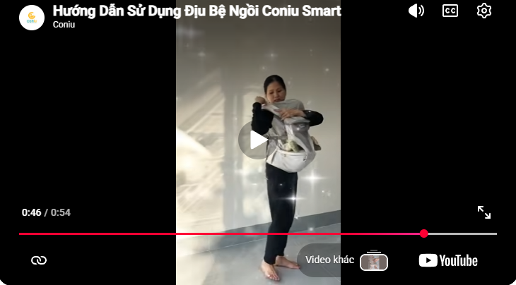 Địu Bệ Ngồi Coniu Smart