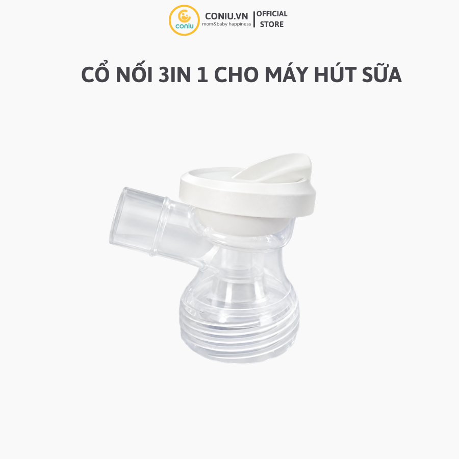 Cổ Nối 3in1 Coniu Thay Thế Cho Máy Hút Sữa