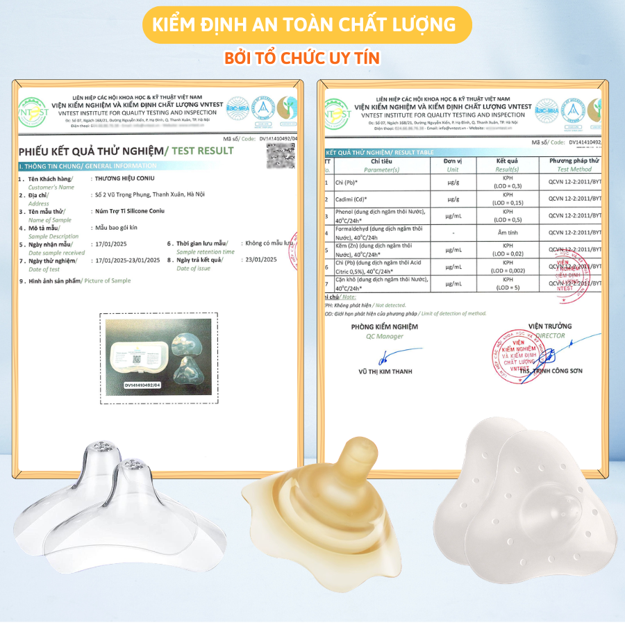 Núm Trợ Ti Coniu Silicone Siêu Mềm Mại Giúp Mẹ Cho Bé Bú Dễ Dàng