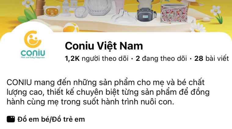 Coniu Việt Nam – Fanpage